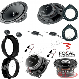 Kit 6 Casse altoparlanti FOCAL per FIAT BRAVO con adattatori