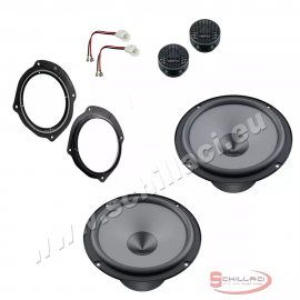 Kit casse altoparlanti anteriori HERTZ per Fiat Stilo 2001-2014  porte con adat