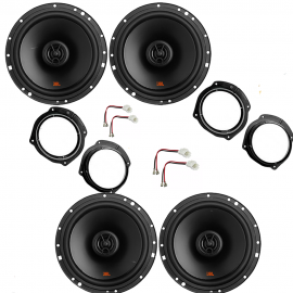 Kit 4 casse JBL per FIAT STILO 5 porte Altoparlanti con adattatori e supporti