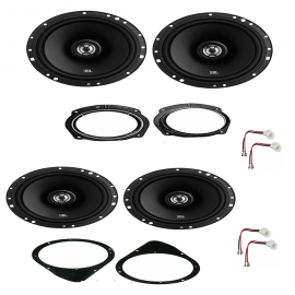 Kit 4 casse JBL per FIAT STILO 3 porte Altoparlanti con adattatori e supporti