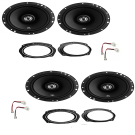 Kit 4 casse JBL per FIAT STILO 5 porte Altoparlanti con adattatori e supporti