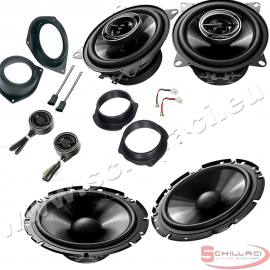 Kit 6 casse altoparlanti anteriori e posteriori PIONEER FIAT Bravo 2007 - 2014 c