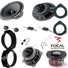 Kit 6 Casse altoparlanti FOCAL per FIAT BRAVO con adattatori