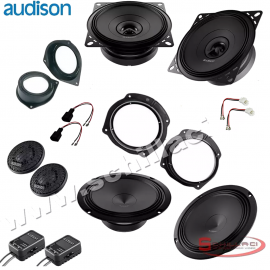 Kit 6 Casse altoparlanti AUDISON per FIAT BRAVO con adattatori