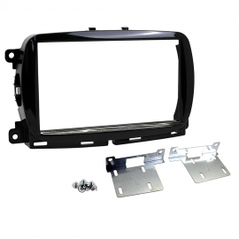 Kit montaggio mascherina 2 DIN FIAT 500(312)2015+