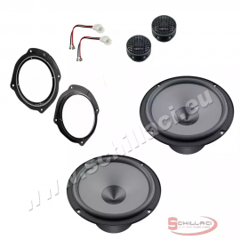 Kit casse altoparlanti anteriori HERTZ per Lancia Delta 2008 - 2016 con adattato