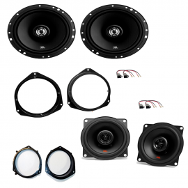 Kit 4 casse altoparlanti anteriori e posteriori JBL Fiat/Opel 165mm 130mm