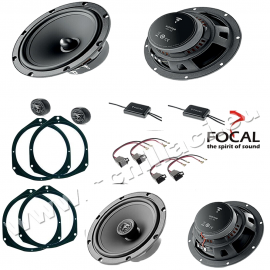 Kit 6 Casse altoparlanti FOCAL per FIAT / ALFA ROMEO con adattatori