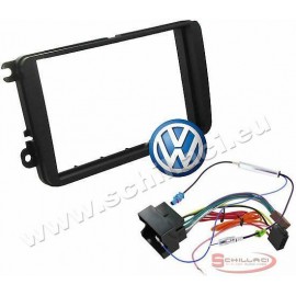 Kit installazione autoradio mascherina adattatore e connettore per Volkswagen SE